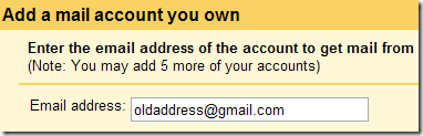 move gmail to another account