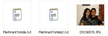Datei in JPG verstecken