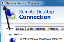 über Remote Desktop
