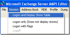 microsoft exchange server mapi editor