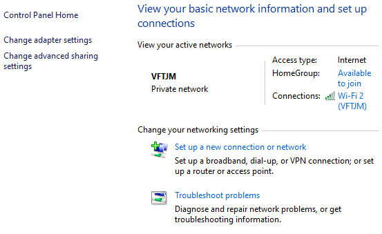 Windows 10 Netzwerkeinstellungen