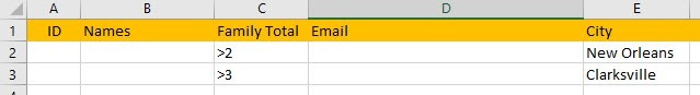 advanced filters excel