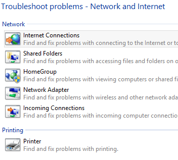 Netzwerkproblembehandlung