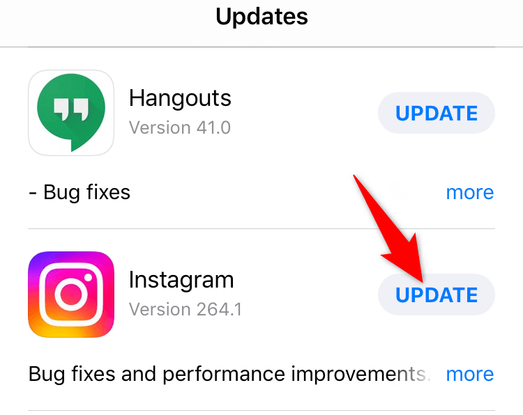 Aktualisieren Sie Instagram für iOS oder Android Bild 2