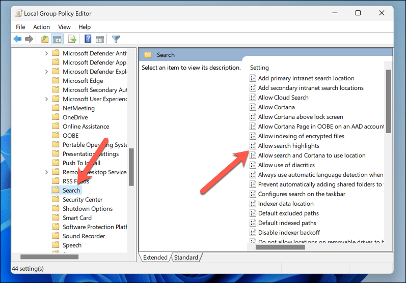 So aktivieren oder deaktivieren Sie Suchhervorhebungen in Windows 11 Bild 8